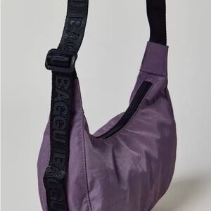 BAGGU Dusty Violet Small Crescent